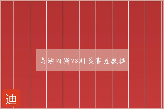 乌迪内斯vs科莫赛后数据